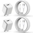 thumbnail image 1 of Cargador Banety para iPhone, paquete de 2, cable USB a Lightning de 6 pies, 1 of 7