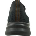 thumbnail image 3 of vangelo Professional Slip Resistant Men Lace Up Work Sneaker for Food Service Health Care Nurse - JIMMY-1 Black, 3 of 7
