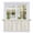 Beige, variant on Pure Apricot Tier Curtains, Simple Solid Color Light Filtering Kitchen Curtains, 2Pcs Rod Pocket Half Window Treatments Panels for Sink Cafe Cabinet Camper 27.5x24 Inches
