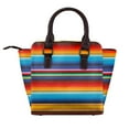 thumbnail image 2 of Mexican Serape Rivet Fashion One-Shoulder Women's Handbag Tote Bag, 2 of 6