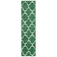 thumbnail image 5 of SAFAVIEH Venus Shag Waverly Trellis Area Rug, Green/Ivory, 6'7" x 6'7" Square, 5 of 8