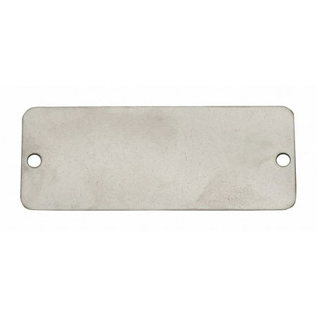 

C.H. Hanson Blank Tag SS 1in H 2 1-2in W Silver PK10 43114 43114 ZO-G0074719