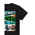 thumbnail image 2 of Minecraft, Boys Apparel Graphic Crew Neck Short Sleeve T-Shirt, Sizes XS-2X, Mine New Tear (Little Boys & Big Boys), 2 of 3