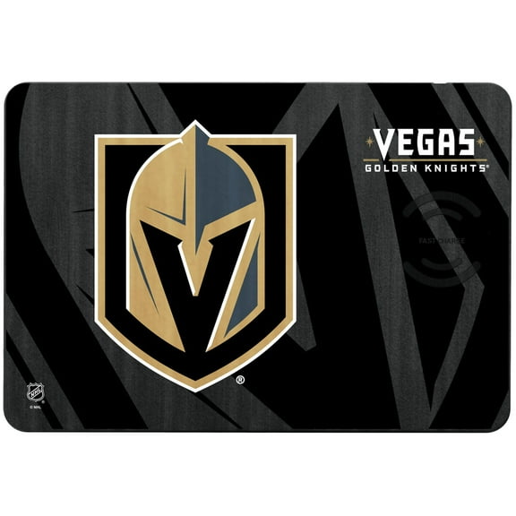 Keyscaper Vegas Golden Knights 15W Fast Wireless Charger and Mouse Pad
