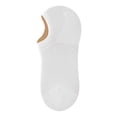 thumbnail image 1 of Namzi 3 pares de calcetines invisibles para hombre, antideslizantes, con agarre de silicona, transpirables, de corte bajo y estilo casual, color blanco., 1 of 5