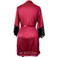 thumbnail image 4 of Lubelski Lace Patchwork Half Sleeve Belt Nightdress Bath Robe, 4 of 6