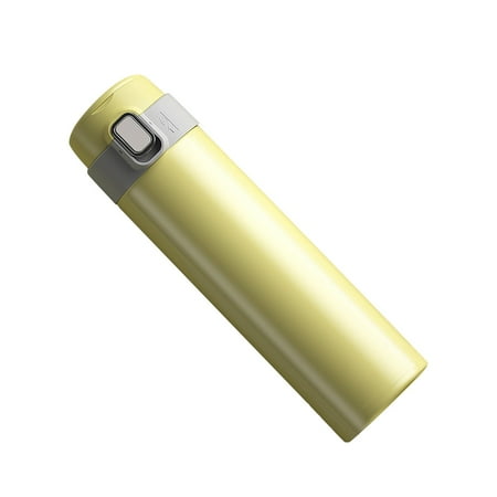 

Pmedae 1/2PCS Stainless Steel Water Bottle 480ML/16OZ Bouncing Bottles