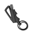 thumbnail image 3 of Match Lighter Permanent Match Lighter Outdoor Camping Survival Fire Starter with Keyring  Black, 3 of 8