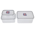 thumbnail image 4 of Contenedor de Almacenamiento de Alimentos, Caja de Almacenamiento de Alimentos de Ahorro Conveniente Conveniente y Práctica con 3 piezas para para dogo de alimentos, 4 of 7