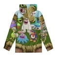 thumbnail image 4 of My Singing Monsters Kid Hoodies Boys Girls 3D Graphic Sweatshirt Long Sleeve Pullover Hoodie Casual Hooded Sweater Coat S, 4 of 6
