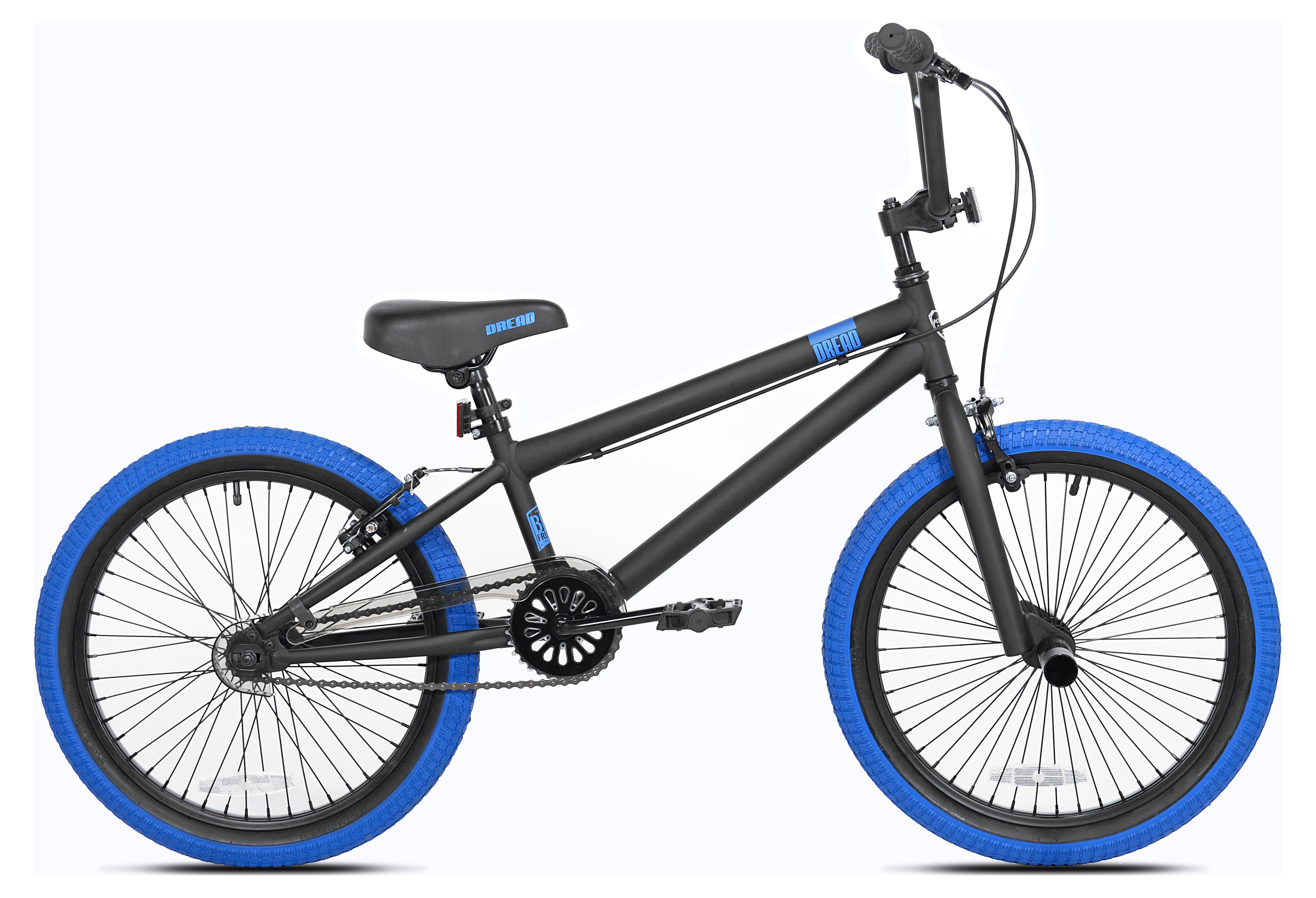 Kent Dread 20 Inch Boys BMX Bike, Blue/Black photo 5