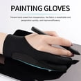 thumbnail image 3 of Top Sales 5 Pack Artist Gloves for Tablet Digital Drawing Glove Two Fingers Thicken Palm Rejection Graphics Pad (S), 3 of 8