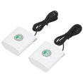 thumbnail image 4 of 2 Way Voice Intercom Doorbell Smart Wireless Talk Long Distance Loud Clear for Home Office Security White, 4 of 5