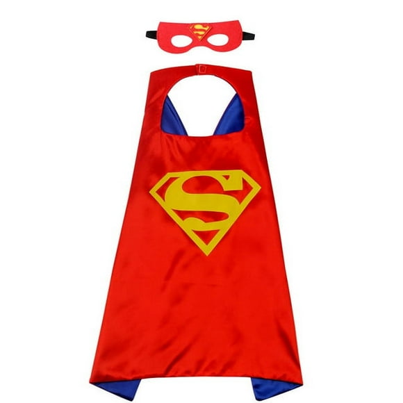 Marvel Spider Man Superman Mask Cloak Set Children Youth Role Play Game Props Fashion Personality Toys Birthday Party Gift