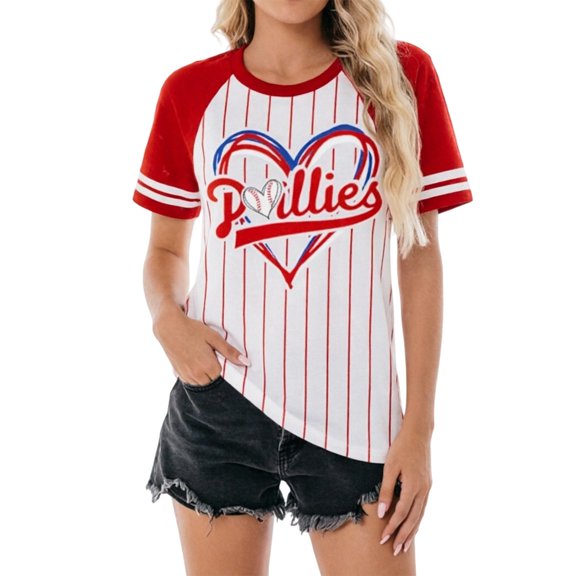 Jamsmile Women T-Shirts Sports Summer Comfort Fit Striped Print T Shirts Soft Casual Ladies Oversized Classic Tee Shirts Tops