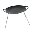 thumbnail image 2 of Sartén coreana para parrilla, antiadherente, circular, teppanyaki, con asas, plancha de hierro 36 cm para exteriores, 2 of 9