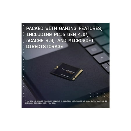 WD - BLACK SN770M 2TB Internal SSD PCIe Gen 4 x4 M.2 2230 for ROG Ally and Steam Deck