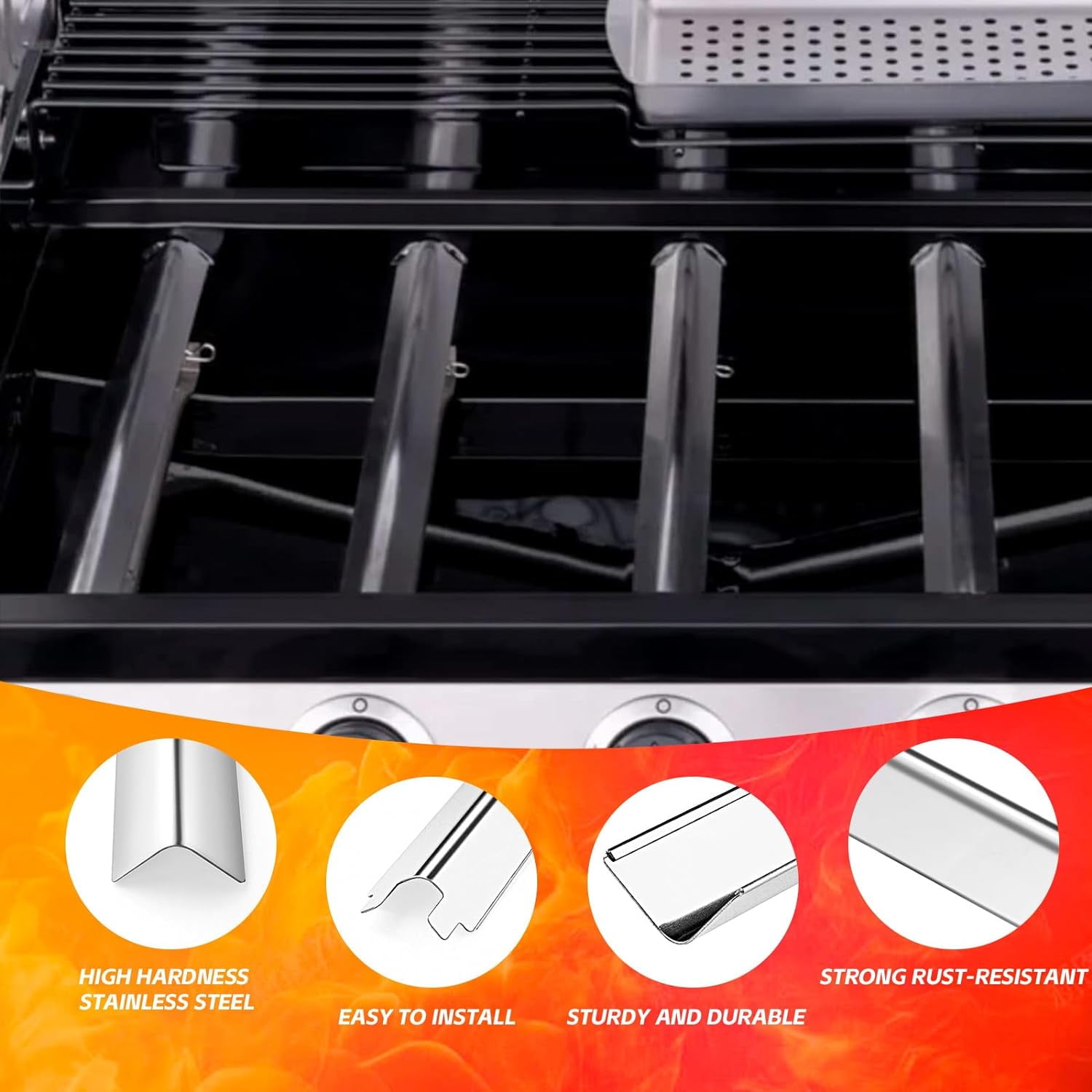 Charbroil Grill Parts Replacement for 5 Burner 463448021, Stainless Steel Heat Tent G325-0002-W1, Burner G327-2100-W1 - Walmart.com Charbroil Grill Parts Replacement for 5 Burner 463448021, Stainless Steel Heat Tent G325-0002-W1, Burner G327-2100-W1 - Walmart.com