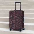 thumbnail image 6 of Honeii Red Hearts Elastic Luggage Cover, featuring double-sided printing, is the ideal companion for travel, business trips, and daily use(not included suitcase )-Large, 6 of 7