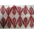 thumbnail image 4 of oneOone Tissu en Coton et Soie Chevron Ikat Imprimé 1 Yard 42 Pouces de Large, 4 of 4