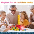 thumbnail image 4 of Juego automático Domino Train Atlasonix, 300 fichas de dominó para niños de 3 a 5 años, 4 of 9