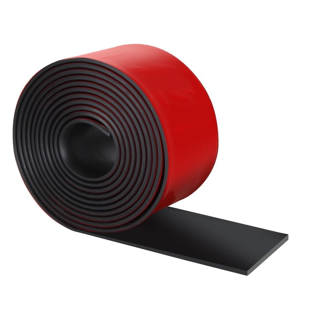 Tiras de goma Heonay de neopreno macizo con adhesivo de 3 cm x 0,3 cm