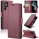 thumbnail image 1 of CaseMe Funda de Cuero para Samsung Galaxy S22Ultra con Bloqueo RFID, para Samsung S22Ultra Funda para Mujer y Hombre, Tarjetero con Cierre Magnético, Funda Tipo Folio para Samsung Galaxy S22Ultra, 1 of 12