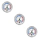 thumbnail image 3 of Billuyoard 2-in-1 Hygrometer Temperature Humidity Gauge Dial Living Equipment Plastic Room Indoor Operated Analog Battery Type1, 3 of 6