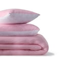 thumbnail image 4 of Linenspa Microfiber Designer Comforter - Polka Dot , Cal King, Pink, 4 of 5