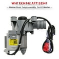 thumbnail image 2 of WH11X34742 AP7192541 Washer Drain Pump Assembly for GE Washing Machine, 2 of 15