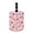 Pink Strawberry Flower, variant on Jeiento Eagle Car Trash Can with Adjustable Buttons American Flag Garbage Bin Multipurpose Storage Bag Foldable Car Accessories Interior Automobile Organizer