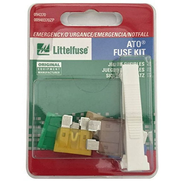 Littelfuse 094370 ATO Emergency Fuse Kit with Puller