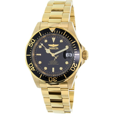Men's Men Automatic Pro Diver G3 8929 Gold Stainless-Steel Automatic Diving