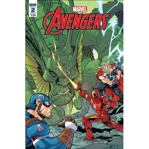 Marvel Action Avengers #2 (Sommariva) Idw Publishing Comic Book