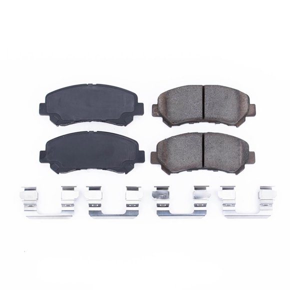 Power Stop 17 1374, Z17 Front Ceramic Brake Pads With