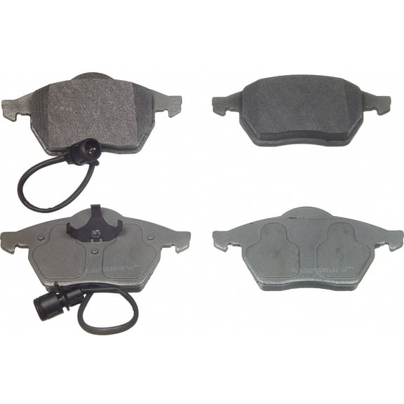 Wagner ThermoQuiet MX555 Semi-Metallic Disc Brake Pad Set Fits select: 1995-1999 AUDI A6, 1996-1997 AUDI A4