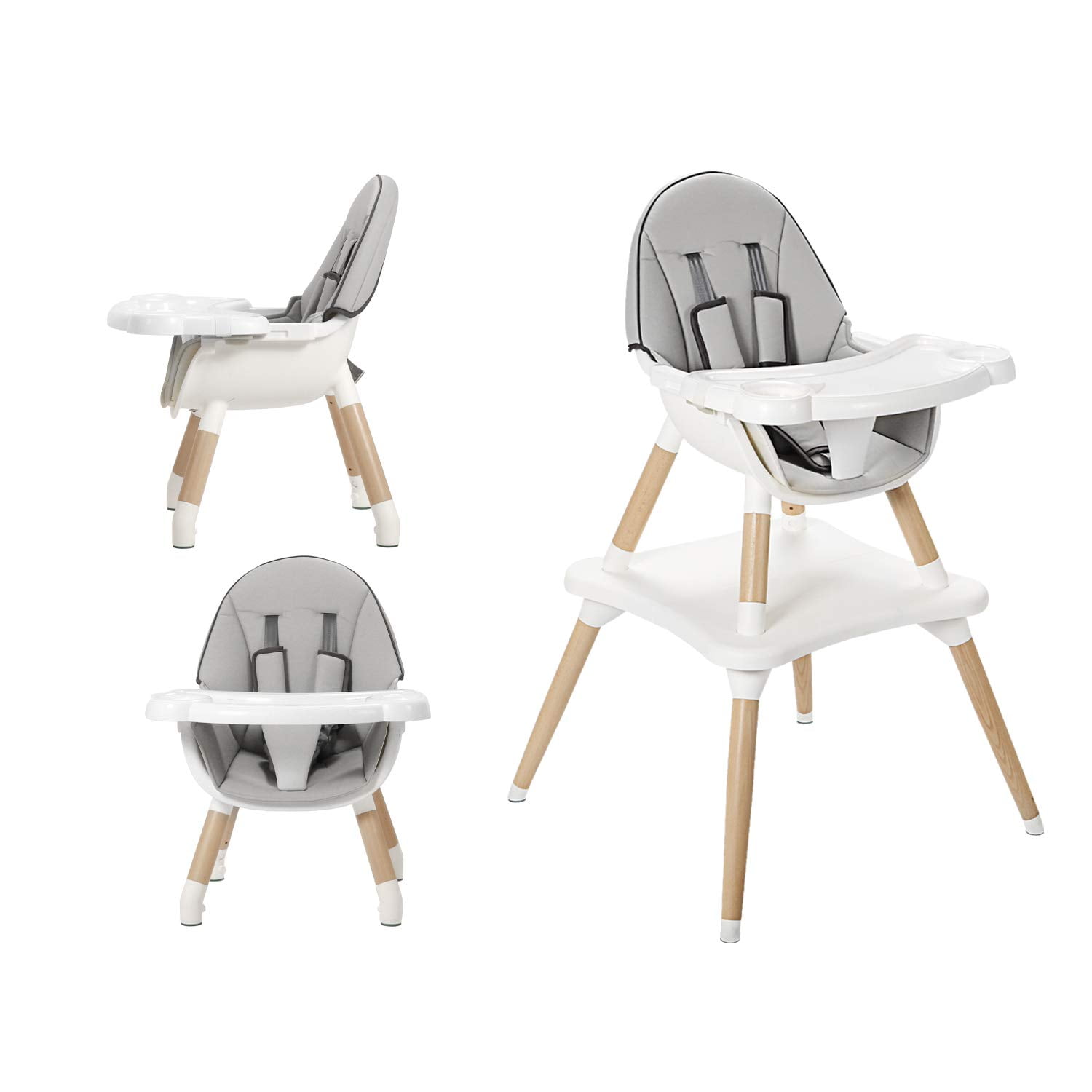 wooden high chair walmart
