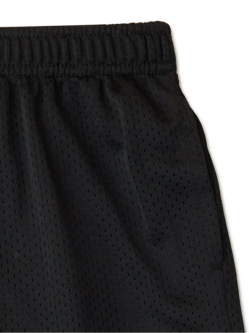 Athletic Works Boys Mesh Shorts, 3-Pack, Sizes 4-18 & Husky