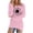 Pink, variant on Bovemsi Womens Sweaters Casual Solid Long Sleeve Jumper Blouse Fall Sweaters