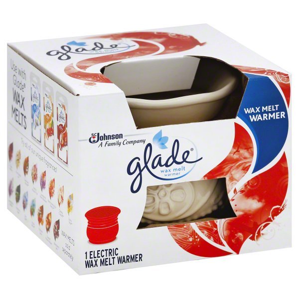 Glade Wax Melts, White Warmer