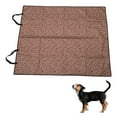 thumbnail image 6 of Unique Bargains 1 Pc Durable Pet Car Seat Cover for Pet Cloud Pattern Brown, 6 of 6
