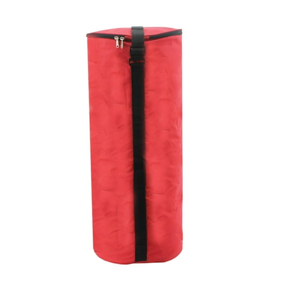 lacooooppia Tennis Ball Bag Portable Tennis Ball Basket for Pickleball Baseball Practice Red