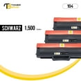 thumbnail image 2 of Toner Bank 3-Pack Compatible Toner Cartridge Replacement for Samsung MLT-D104S ML-1660 1661 1665 1660K 1665K 1661K 1670 1676 1677 1860 1865W 1675, SCX-3200 3217 3210 3205 Black, 2 of 8