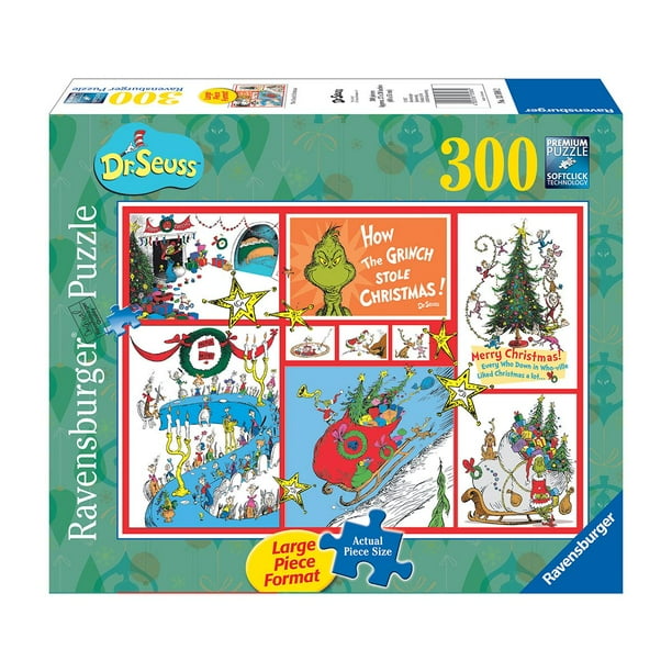 The Grinch Christmas 300 pcs. (Large Format) - Jigsaw Puzzle Ravensburger 13588 - Walmart.com