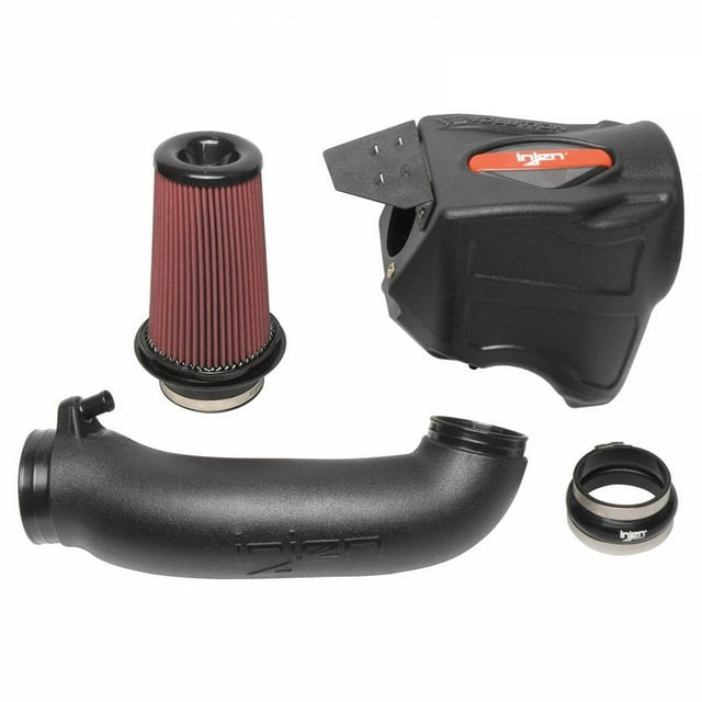 Fits 2012-2018 Jeep Wrangler JK Injen Technology Cold Air Intake EVO5009C Evolution Series; Black Polyethylene Tube; Oiled Cotton Gauze Filter; With Air Box