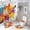 Baseball (2), variant on Sports Patterns Style Shower Curtain 4-Set Baseball Print Bathroom Decor, Includes Bath Mat, Toilet Cover Mats, U-Shaped Mat And Shower Curtains 72inX72in