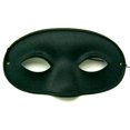 thumbnail image 1 of Deluxe Male Black Costume Mask, 1 of 1