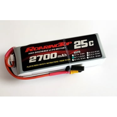 Roaring Top 25C 2700mah 3S LiPo Battery Pack with XT60 Plugs