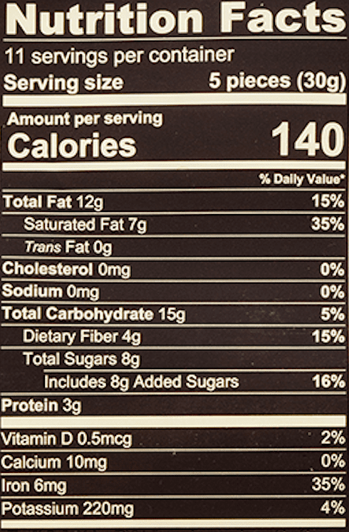 Bouchard Belgian Dark Chocolate 72% Cacao, Individually Wrapped Napolitains, 11.6 OZ Bag