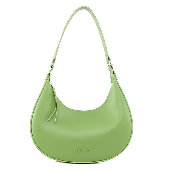 GASTROPOD Pu Leather Crescent Shoulder Bag for Women Designer Tote Bags Handbag Purse Casual Dumpling Underarm Satchel